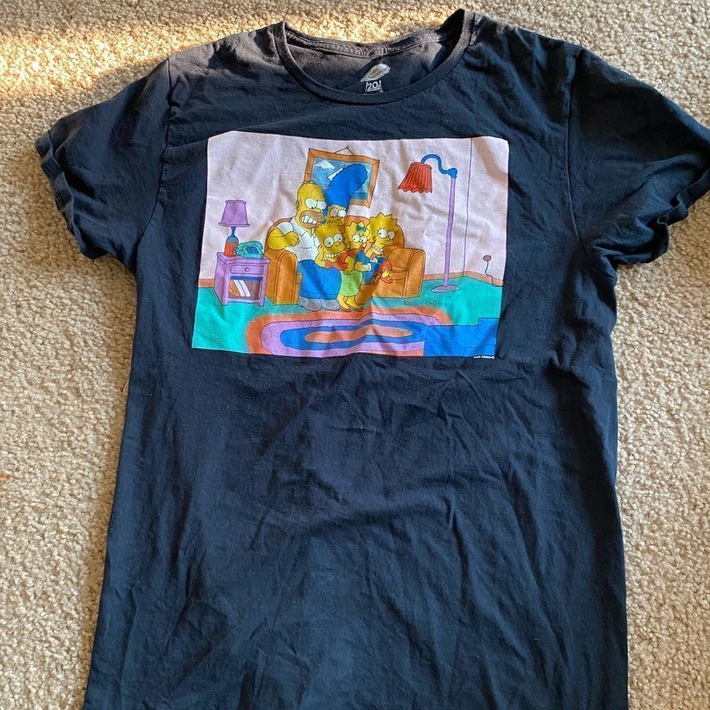 Mens Unisex The Simpsons Tshirt
